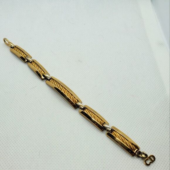 Christian Dior Gold & Silver Bracelet - Picture 1 of 8